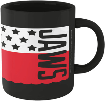 Jaws Flag Mug - Black