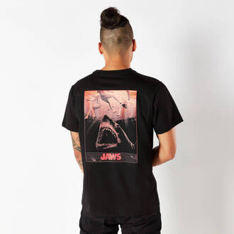 Jaws Men's T-Shirt - Zwart - XL