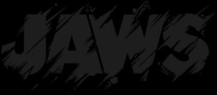 Jaws Monochrome Men's T-Shirt - Black - L Zwart