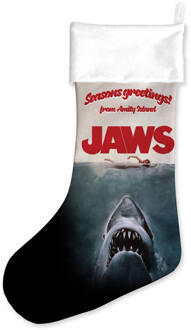 Jaws Seasons Greeting From Amity Island Christmas Stocking