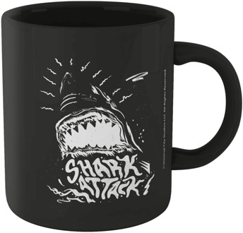 Jaws Shark Attack Mug - Black
