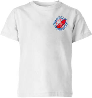 Jaws Smile Kids' T-Shirt - White - 146/152 (11-12 jaar) Wit - XL