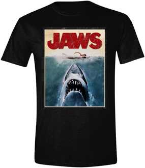 Jaws T-Shirt Poster Size XL
