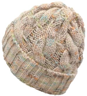 JAYCOSIN Hoed Vrouwen Winter Warm Gebreide Mode Casual Multicolor Outdoor Stapelen Hoeden Haak Knit Beanie Lady Mutsen Cap #45 Beige