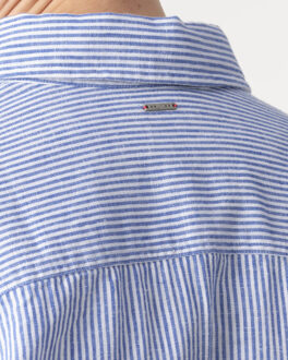 Jayden casual overhemd met lange mouwen - maat XXL Blauw