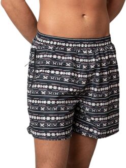 Jayson Zwemshort Heren navy - wit - rood