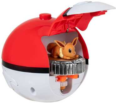 Jazwares Pokémon Battle Spinner Pack Eevee & Poké Ball