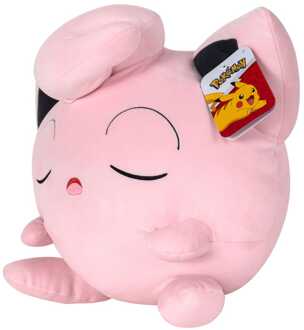 Jazwares Pokémon Plush Figure Sleeping Jigglypuff 45 cm