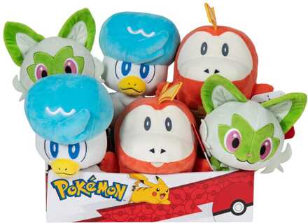 Jazwares Pokémon Plush Figures Generation IX 20 cm Assortment (6)