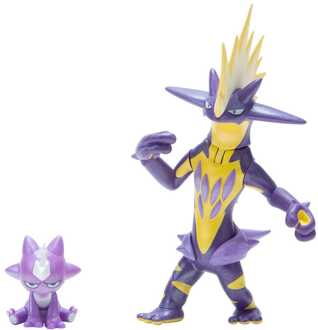 Jazwares Pokémon Select Action Figures 2-Pack Evolution Toxel, Toxtricity
