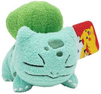 Jazwares Pokémon Sleeping Plush Figure Bulbasaur 12 cm