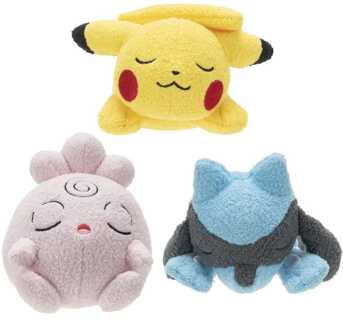 Jazwares Pokémon Sleeping Plush Figure Version 7 12 cm Assortment (9)