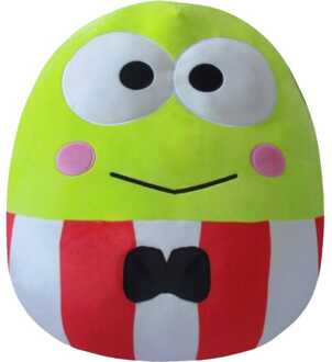 Jazwares Squishmallows Plush Figure Sanrio Core Keroppi Red Striped Suit 25 cm