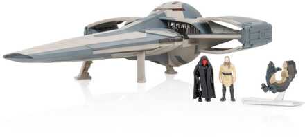 Jazwares Star Wars Vehicle with Figure Deluxe Sith Infiltrator Episode 1 Collection 20 cm