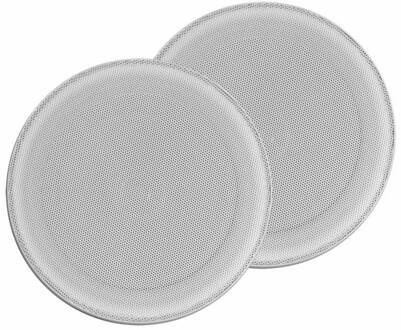 Jazz speaker 40W rond 175 mm 2 stuks, wit