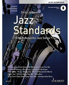 Jazz Standards 14 Most Beautiful Songs - Online Audio - JUCHEM, DIRKO