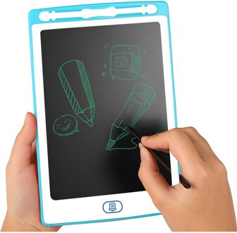 Jb Grafische Digitale Board Kind Tekening Tablet Lcd 8.5 Inc Screen + Computer Pen Blauw