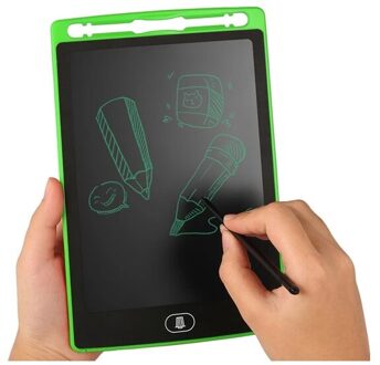 Jb Grafische Digitale Board Kind Tekening Tablet Lcd 8.5 Inc Screen + Computer Pen groen
