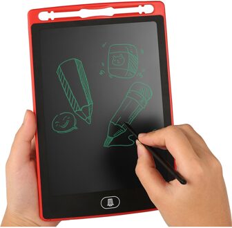 Jb Grafische Digitale Board Kind Tekening Tablet Lcd 8.5 Inc Screen + Computer Pen Rood