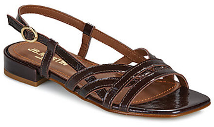 JB MARTIN Platte sandalen JB Martin DAHLIA" Bruin - 36,37,38,39,40,41