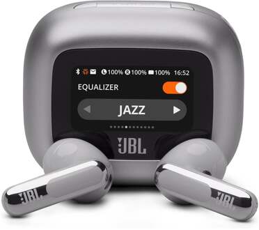JBL LIVE FLEX 3 In-ear oordopjes Zilver
