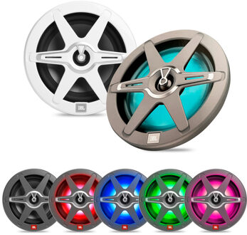 JBL Marine Club 82 8.0'' (20cm) Speakerset + LED-verlichting JBMARINECLUB82