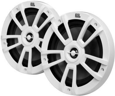 JBL Marine Stage 8 - 8" (20 cm) Marine Audio Speaker - 2-weg Coaxiaal - 125 W RMS / 375 W piek - Wit - Nieuwjaarsknaller