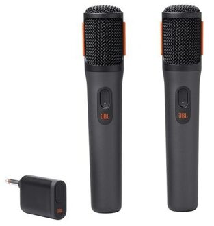 JBL Partybox Wireless Mic Microfoon Zwart