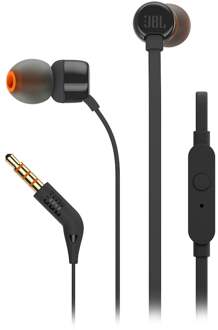 JBL T110 In-ear oordopjes Zwart