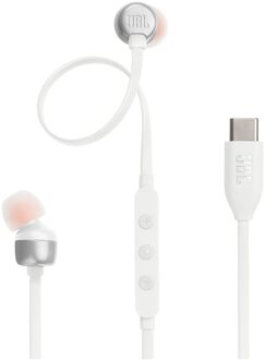JBL Tune 310C In-ear oordopjes Wit