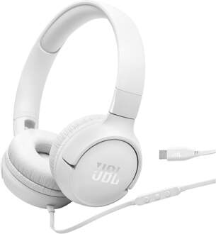 JBL Tune 520C USB-C Hoofdtelefoon Wit