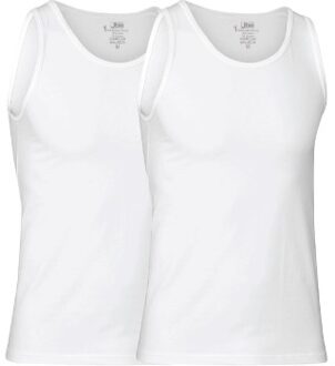 JBS 2 stuks Bamboo Tank Top Zwart,Wit - Small,Medium,Large,X-Large,XX-Large,3XL
