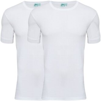JBS 2 stuks Organic Cotton T-Shirt Zwart,Wit - Small,Medium,Large,X-Large,XX-Large,3XL
