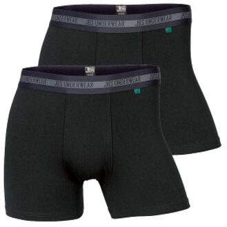JBS 2 stuks Tights Bamboo Boxer Zwart - 4XL,5XL,6XL,8XL