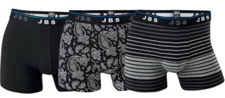 JBS 3 stuks Trend Tights * Actie * Versch.kleure/Patroon,Blauw,Grijs,Zwart,Wit - Small,Medium