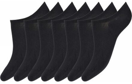 JBS 7 stuks Bamboo Step Socks * Actie * Zwart,Wit - Maat 37/40,Maat 40/44,Maat 45/48