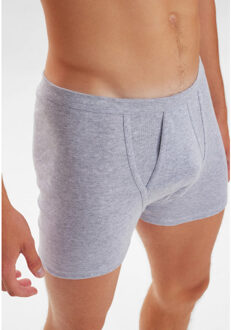 JBS Heren boxershort met gulp - maat S Grijs