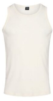 JBS Wool Singlet * Actie * Beige,Wit - Small,Medium,Large,X-Large,XX-Large