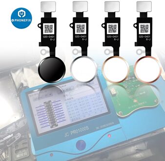 Jc 6Th 3D Universele Vingerafdruk Flex Kabel Reparatie Home Terug Knop Voor Iphone 7 7P 8 8P Thuis knop Menu Toetsenbord Return Functie JC 3D Edition goud
