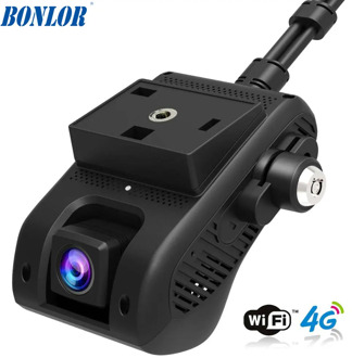 JC400 4G Smart Car GPS Tracking Dashcam with WIFI Hotspot & Dual 1080P Video Cloud Recording Live SOS Alarm by Free Mobil