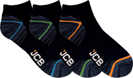 JCB Korte Werksokken | Heren | Maat 39-43 | 3 paar - JCBX206