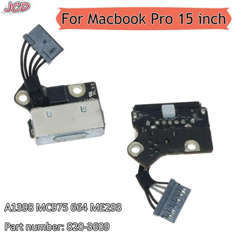JCD For Macbook Pro Retina 15 inch Charging Port A1398 Power DC Jack 2012 2013 2014 2015 820-3109-A 820-3609-A DC-IN BOARD DC