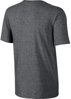 JDI Swoosh T-shirt Heren  Sportshirt - Maat L  - Mannen - grijs/zand/zwart/rood