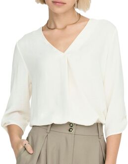 JDY Blouse JDY JDYDIVYA 3/4 TOP WVN" Wit - 32, 34, 36