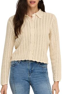JDY Camil Collar Knit Cardigan Vest Dames - M