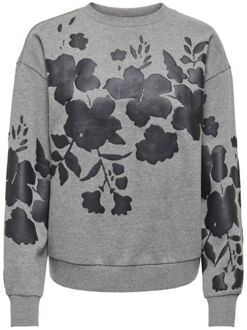 JDY Column Life Print Sweater Dames - M