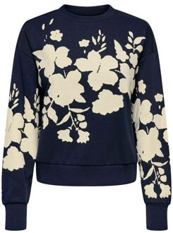 JDY Column Life Print Sweater Dames