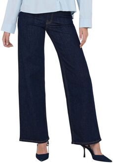 JDY Felina Fina High Waist Wide Jeans Dames - L-34