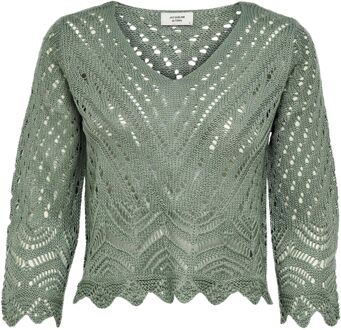 JDY New Sun Pullover Sweater Dames groen - L