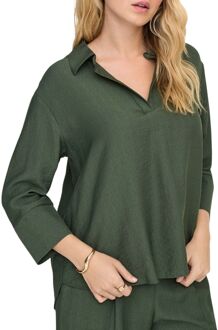 JDY Pepper 3/4 Collar Top Dames - XL